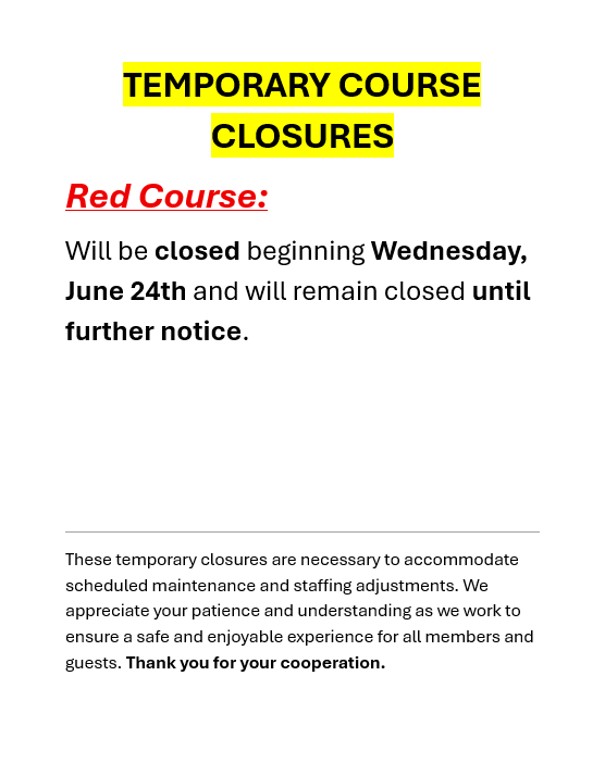 Red Closed